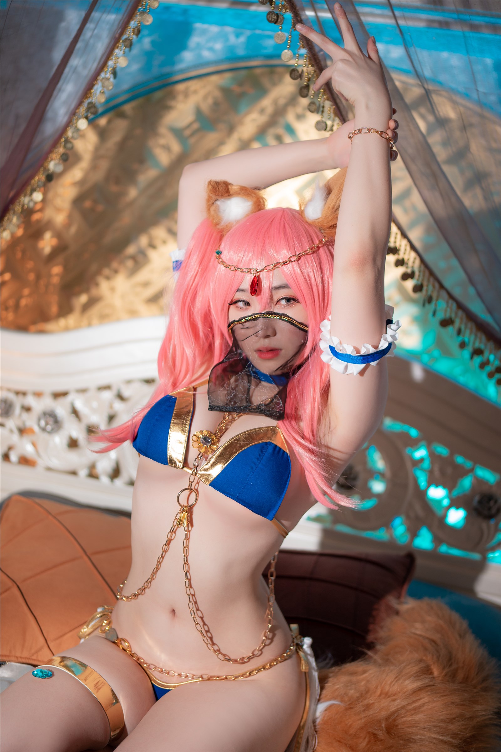 BamBi NO.076 CREAMSODA Cosplay Tamamo + Kama(12)